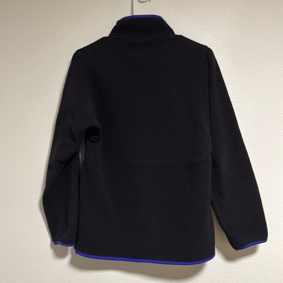 Vintage Patagonia Men’s 1/2 Zip Synchilla in Black with Purple Lining - Picture 7 of 9